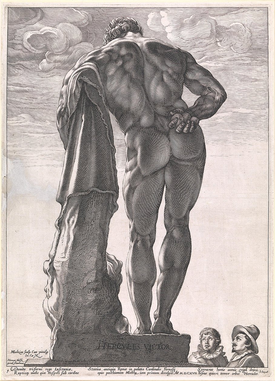 O Hércules Farnese de Hendrick Goltzius