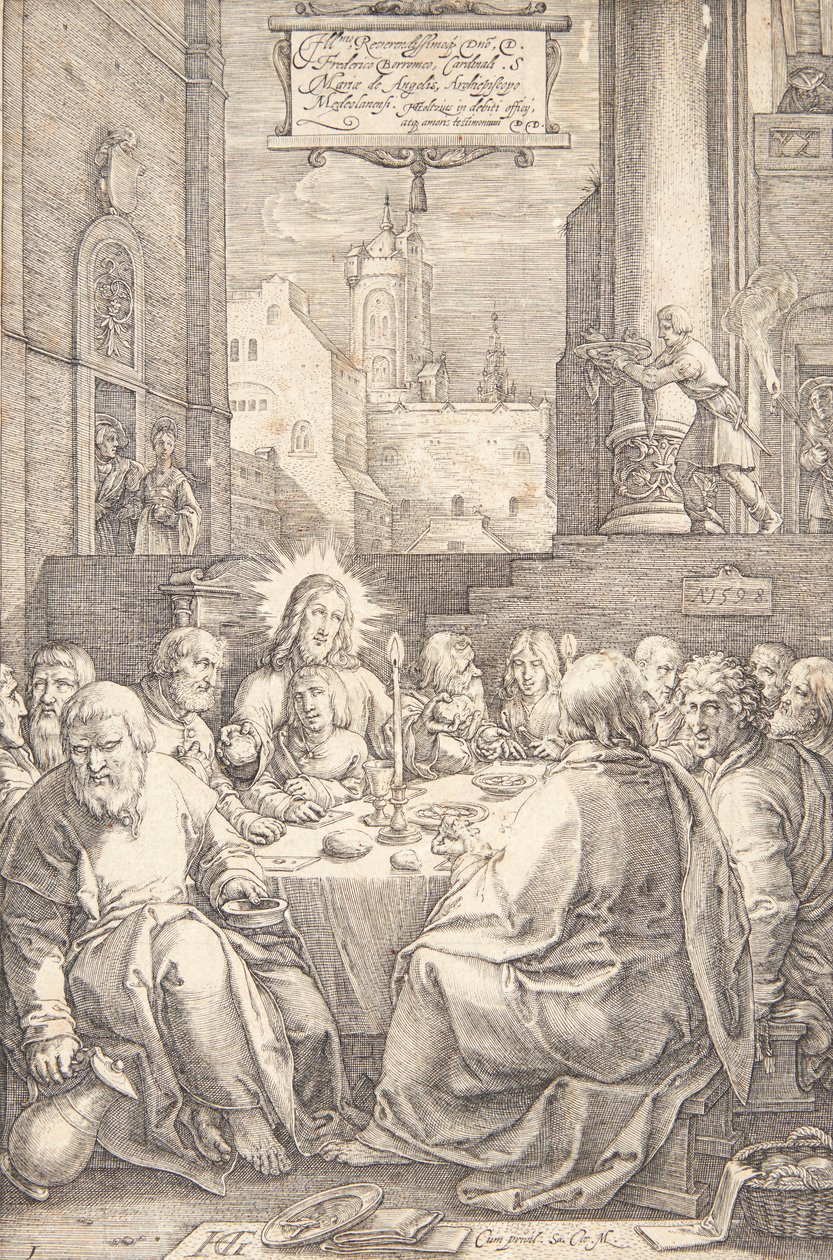 A Última Ceia de Hendrick Goltzius