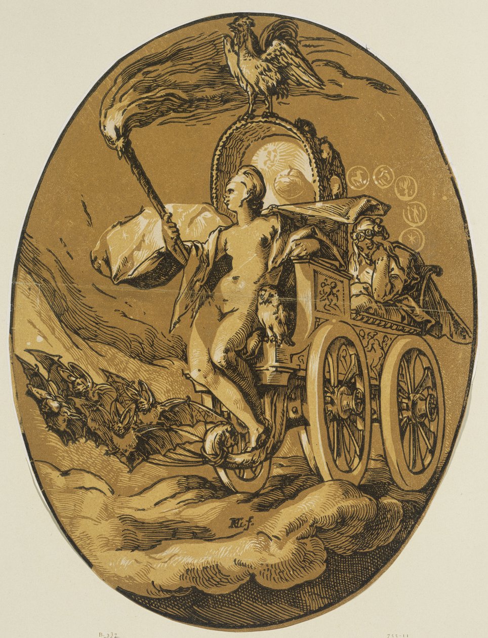 Die Nacht de Hendrick Goltzius