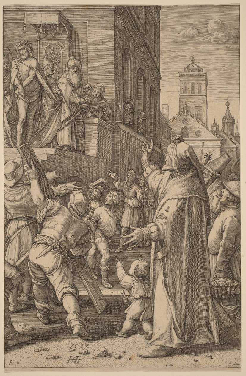 Eis o Homem de Hendrick Goltzius