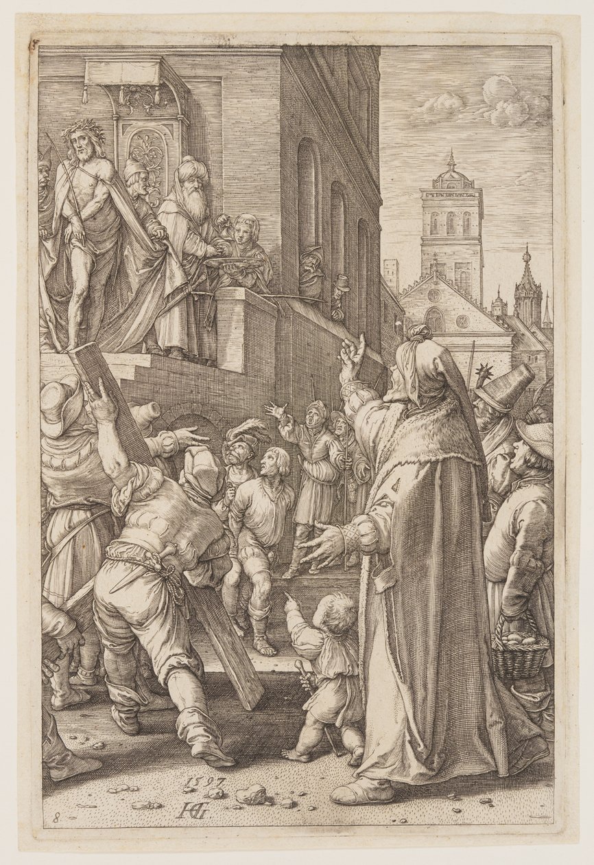 Ecce Homo, de A Paixão de Hendrick Goltzius