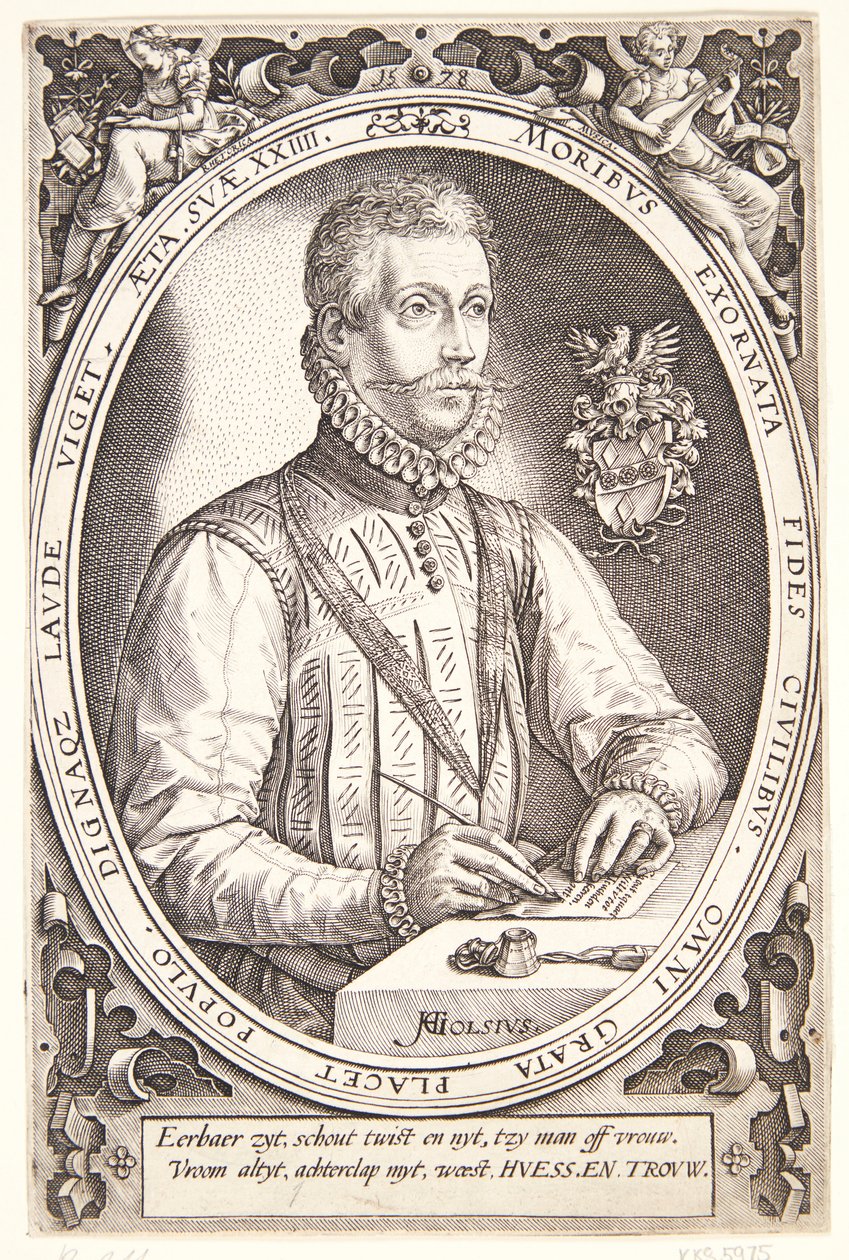Gerrit Dircksz ou Claes Steffensz. van Heussen de Hendrick Goltzius