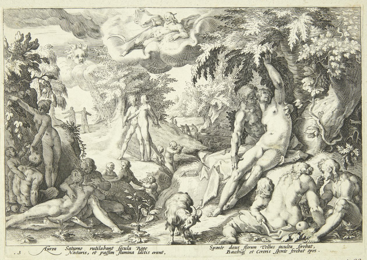 A Idade de Ouro de Hendrick Goltzius