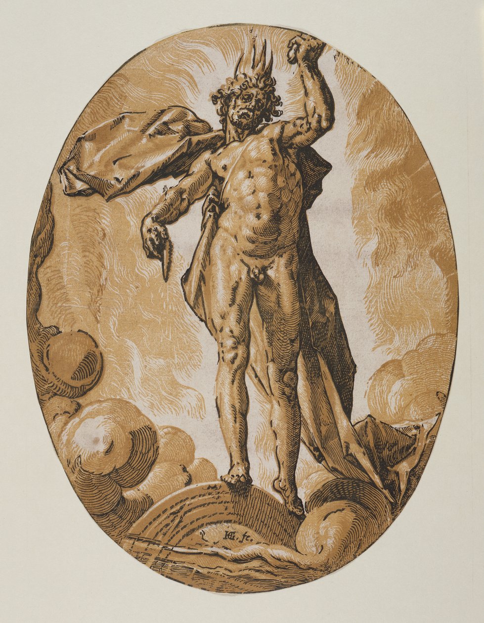 Helios de Hendrick Goltzius