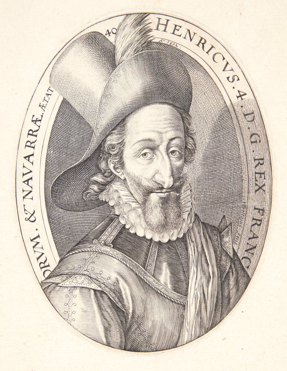 Henrique IV, rei de França de Hendrick Goltzius