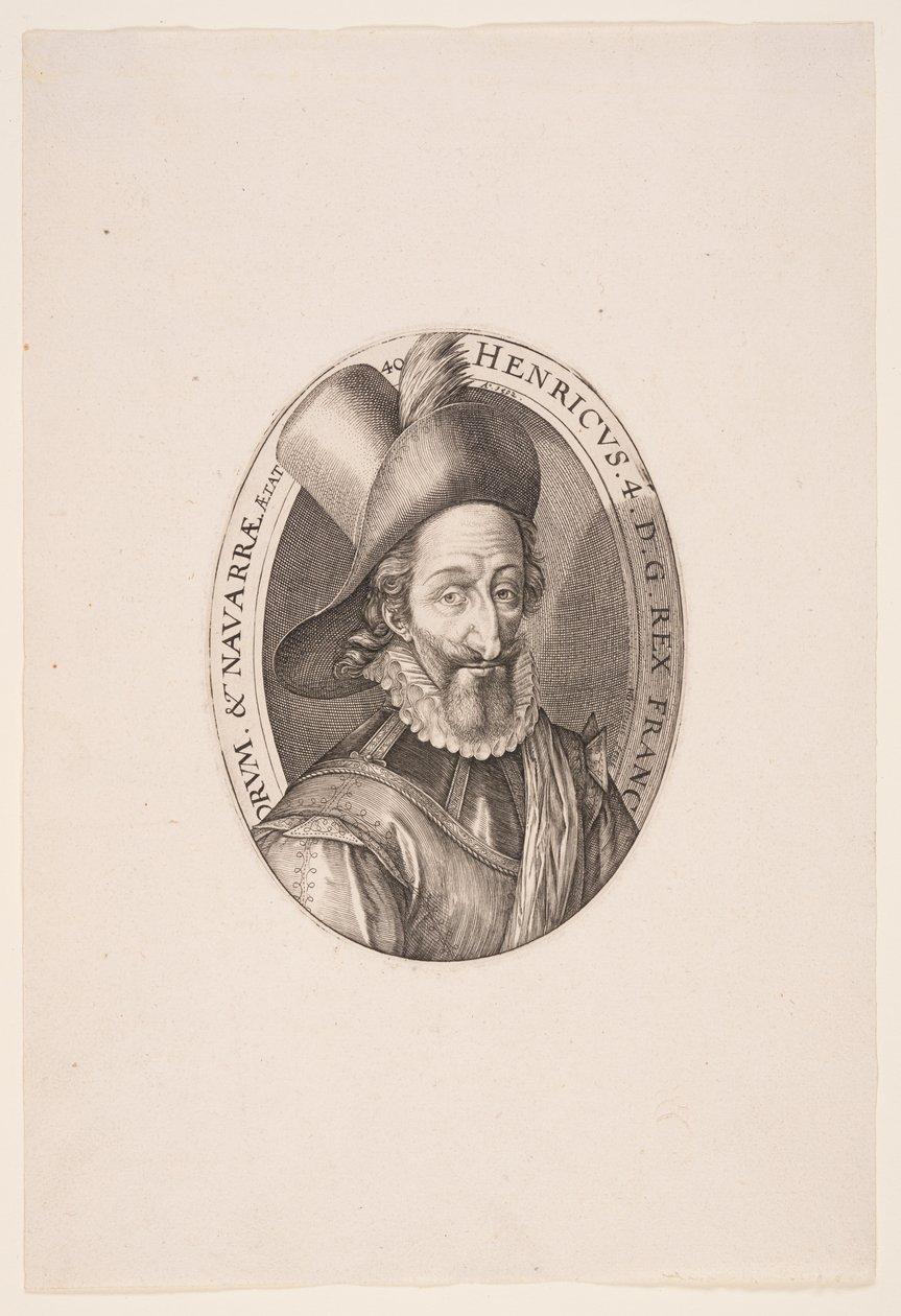 Henrique IV, rei de França de Hendrick Goltzius