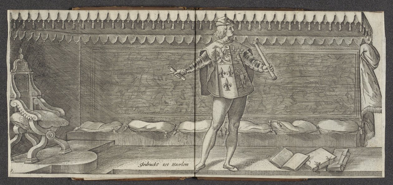 Herald
Affkomst ende korte historie der graven van Hollandt Zeelandt ende Vrieslandt (título da série)
Contagens e condessas da Holanda (título da série) de Hendrick Goltzius