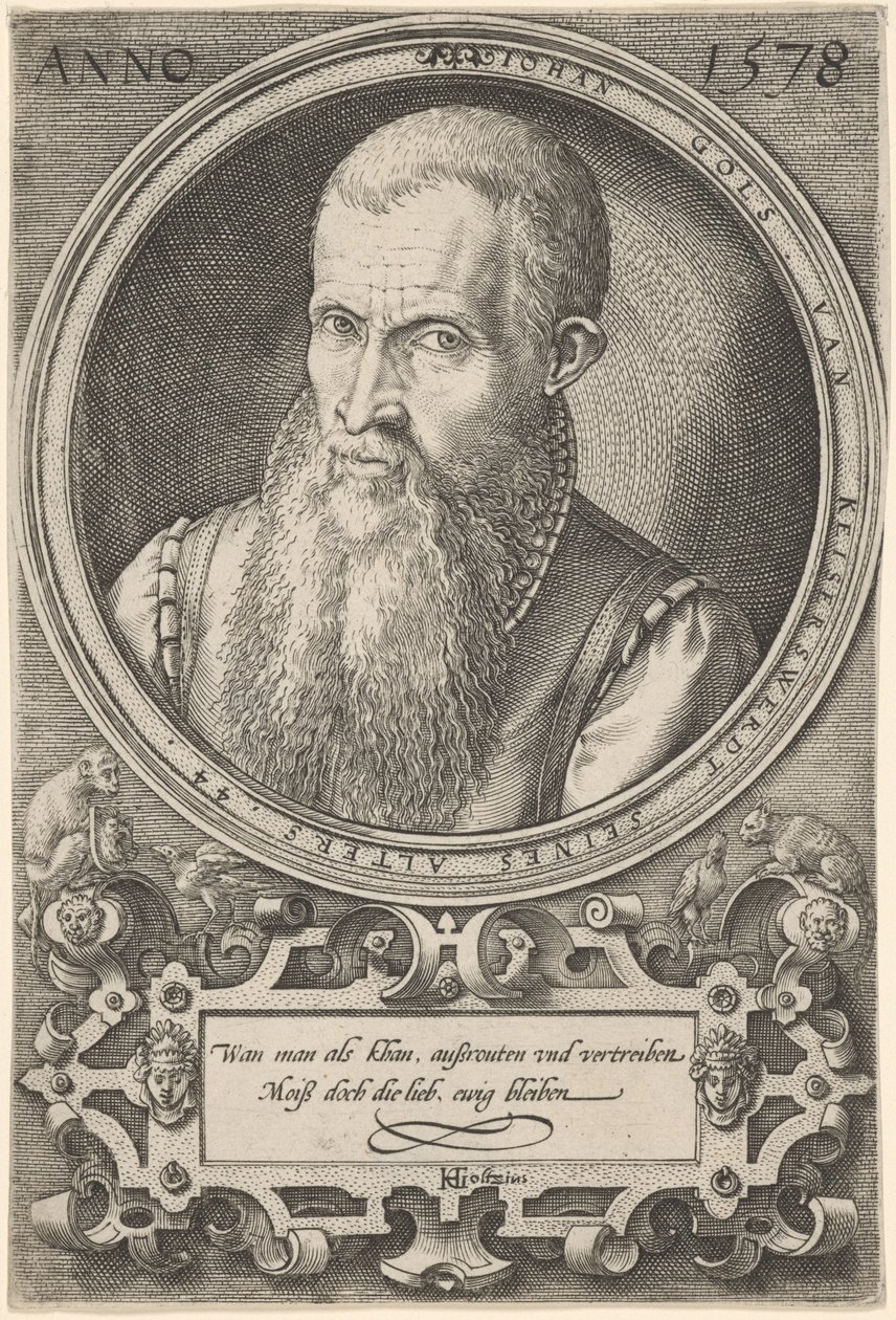 Jan Goltz II de Hendrick Goltzius