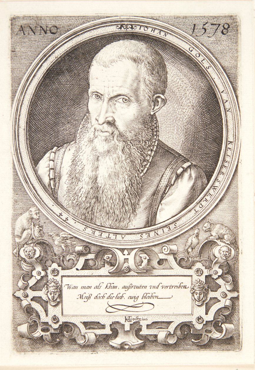 Jan Goltz II de Hendrick Goltzius