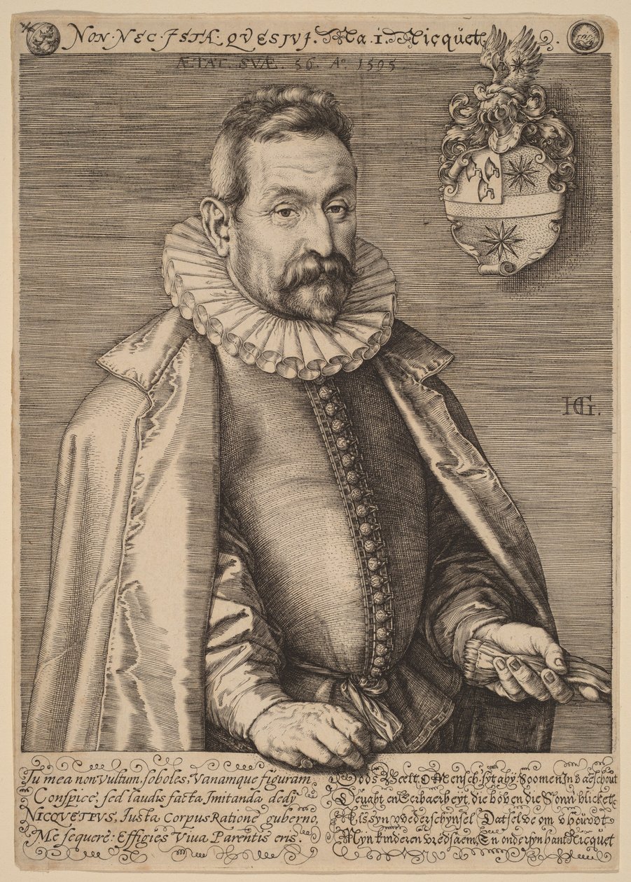 Jan Nicquet de Hendrick Goltzius