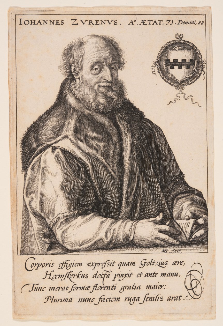 Jan van Zuren, Burgomestre de Haarlem de Hendrick Goltzius