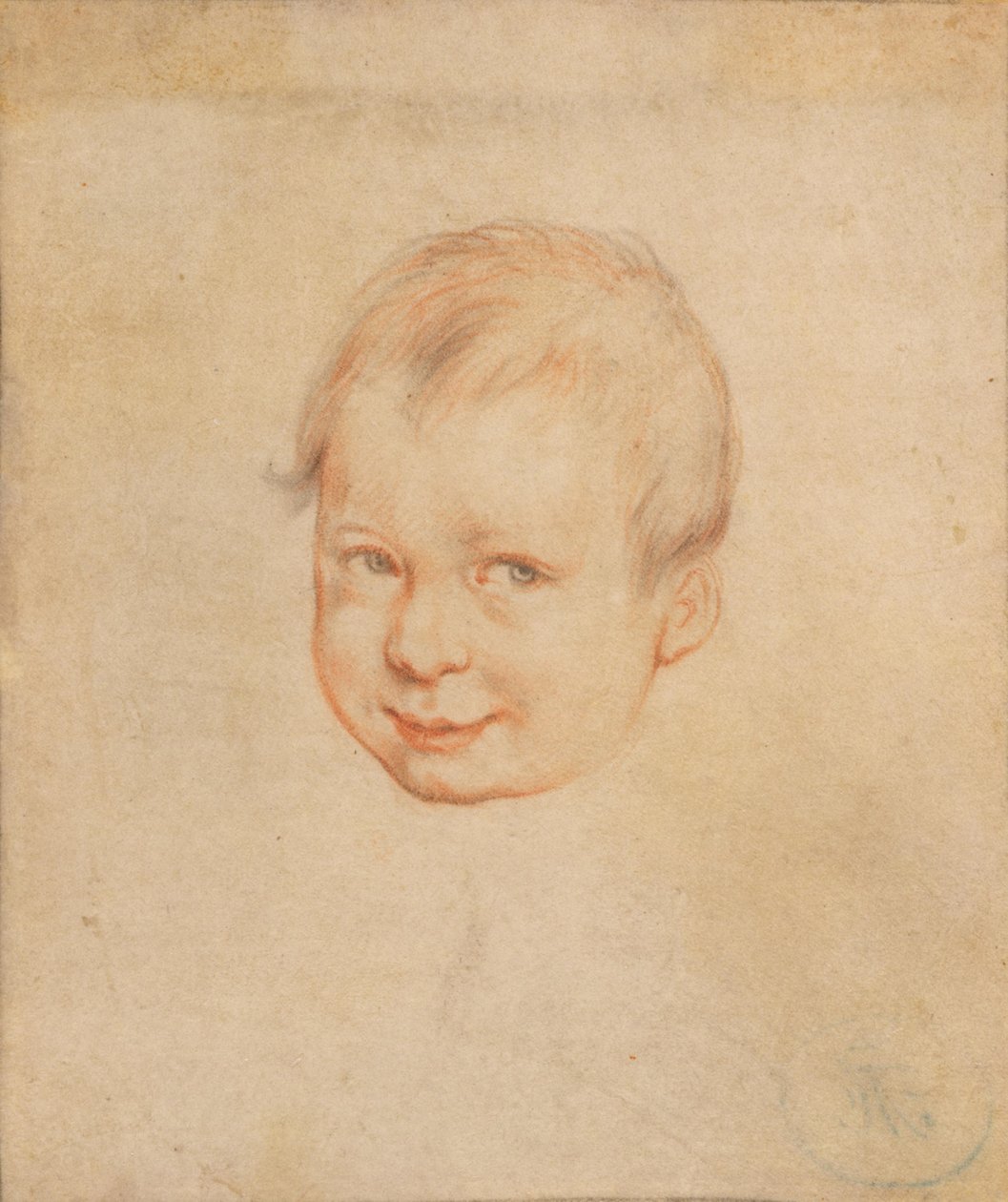 Cabeça de criança de Hendrick Goltzius