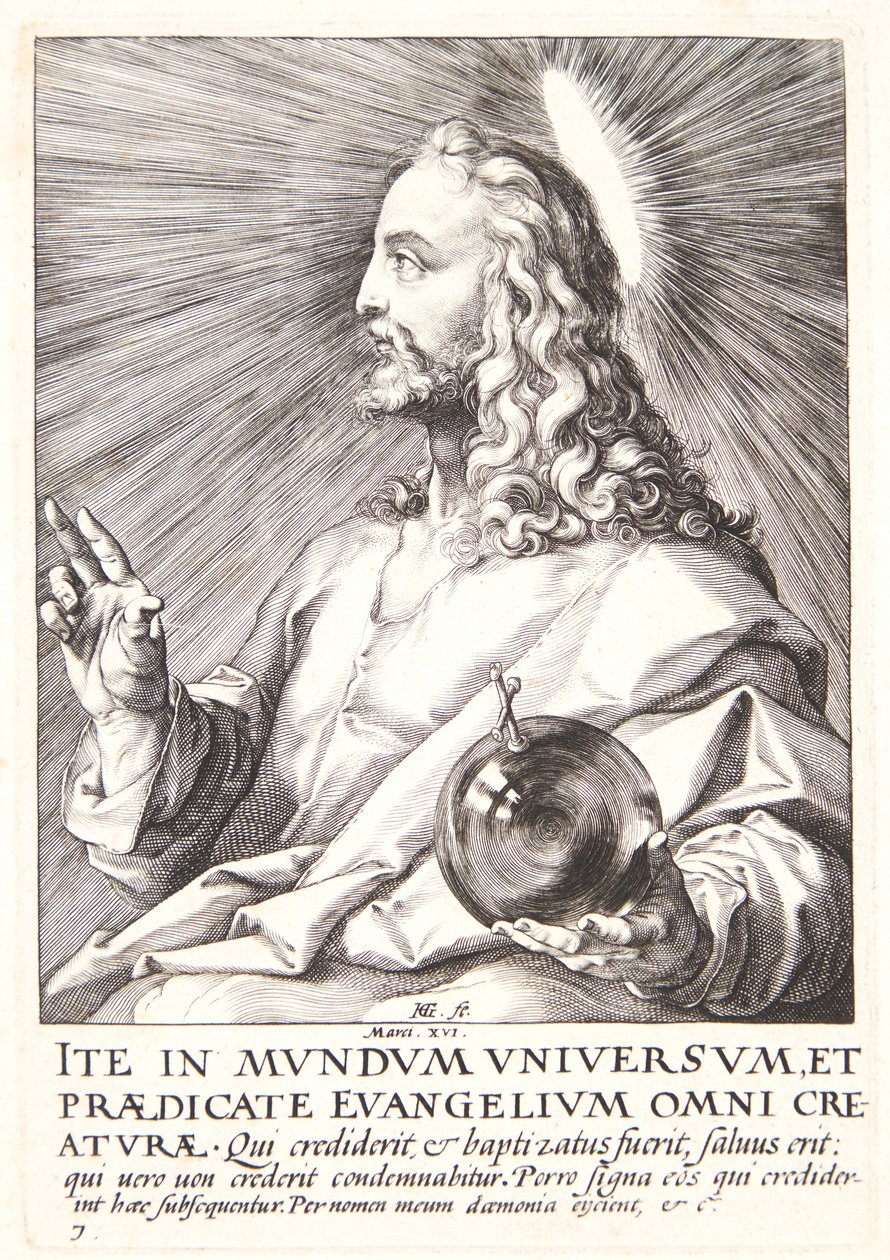 Cristo de Hendrick Goltzius