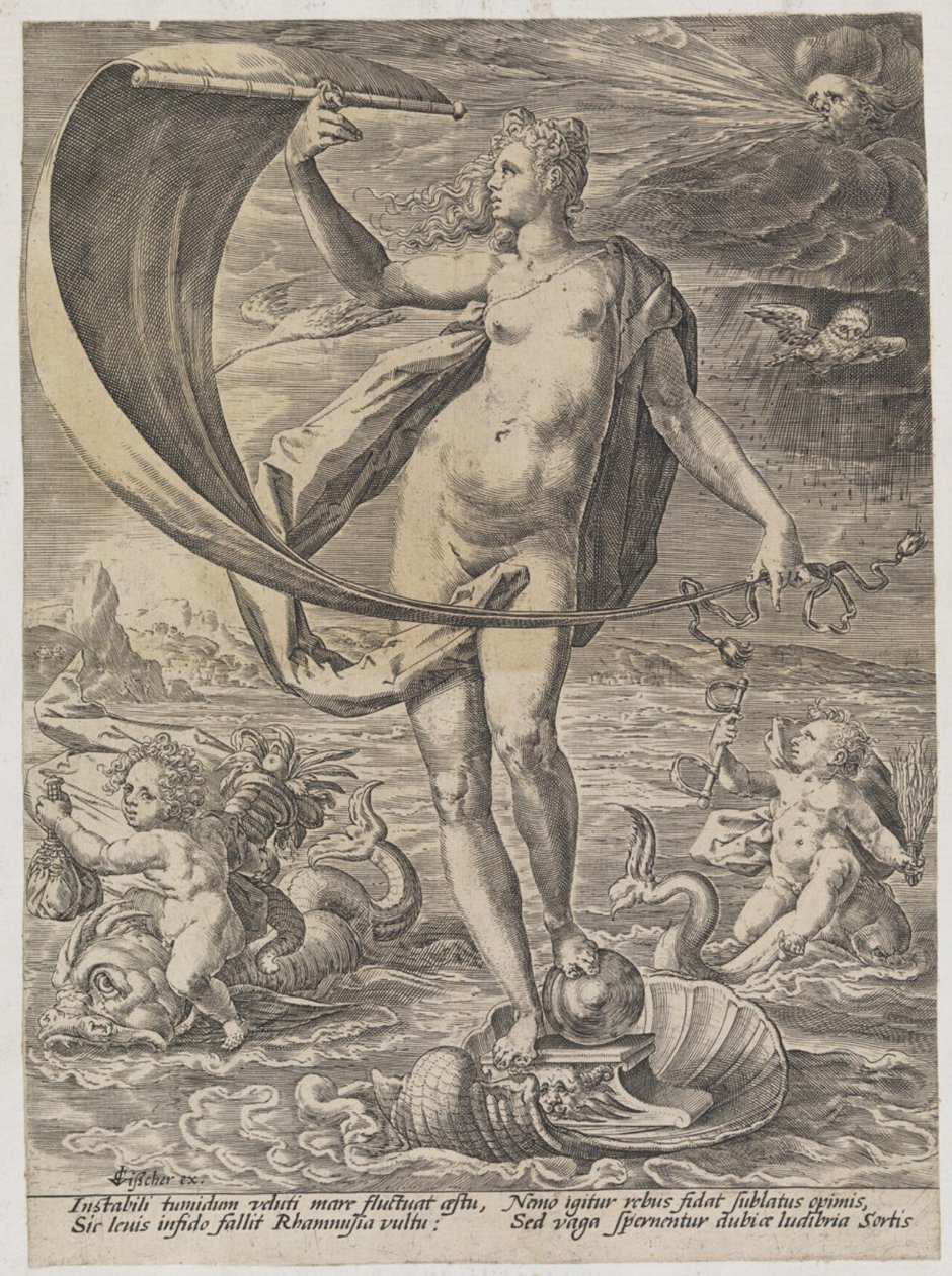 A fortuna (Instabili tumidum veluti ...) de Hendrick Goltzius