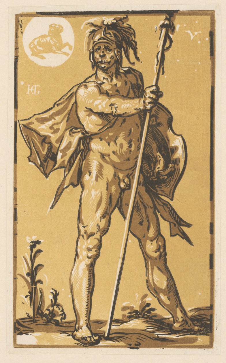 Marte de Hendrick Goltzius