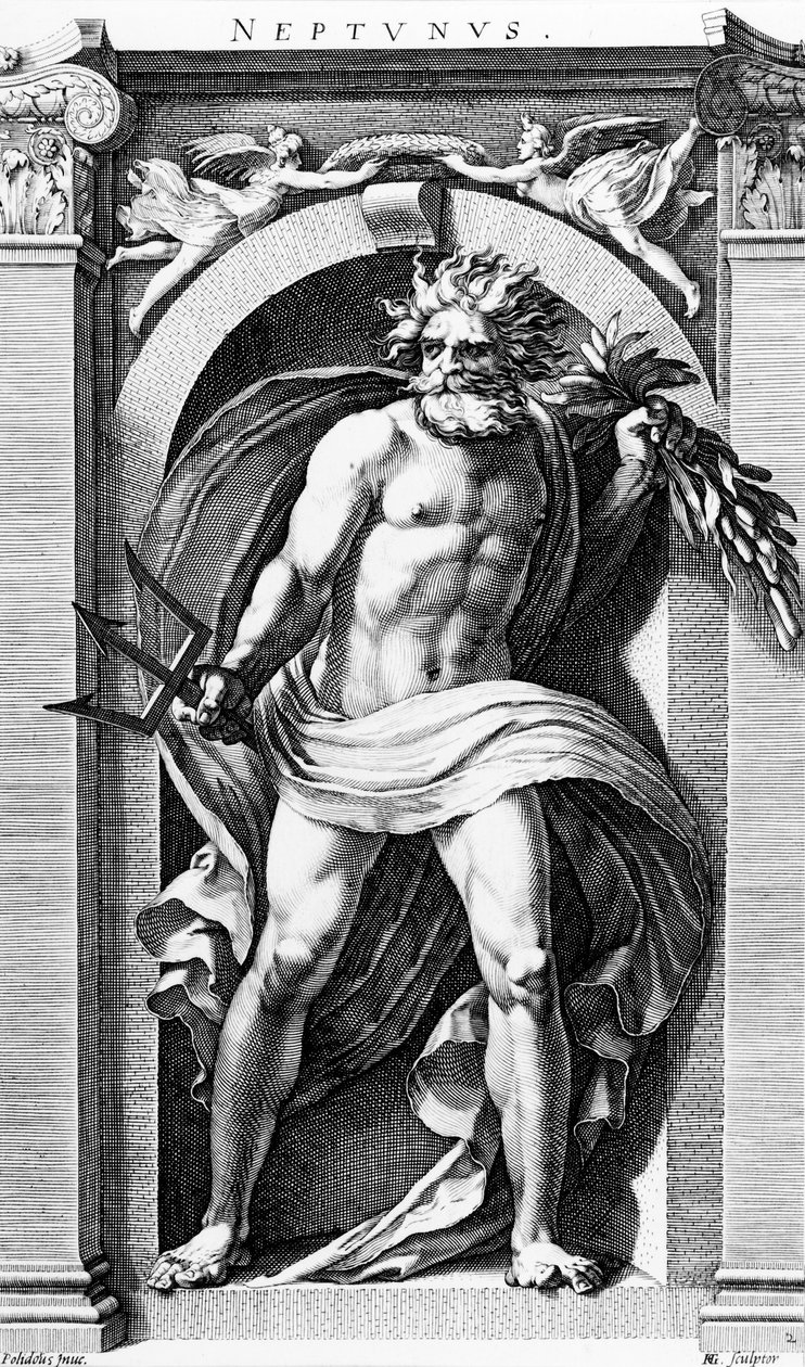 Neptuno de Hendrick Goltzius