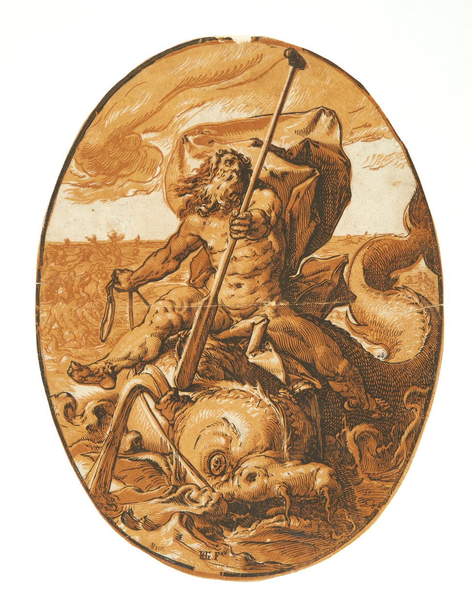 Neptuno de Hendrick Goltzius