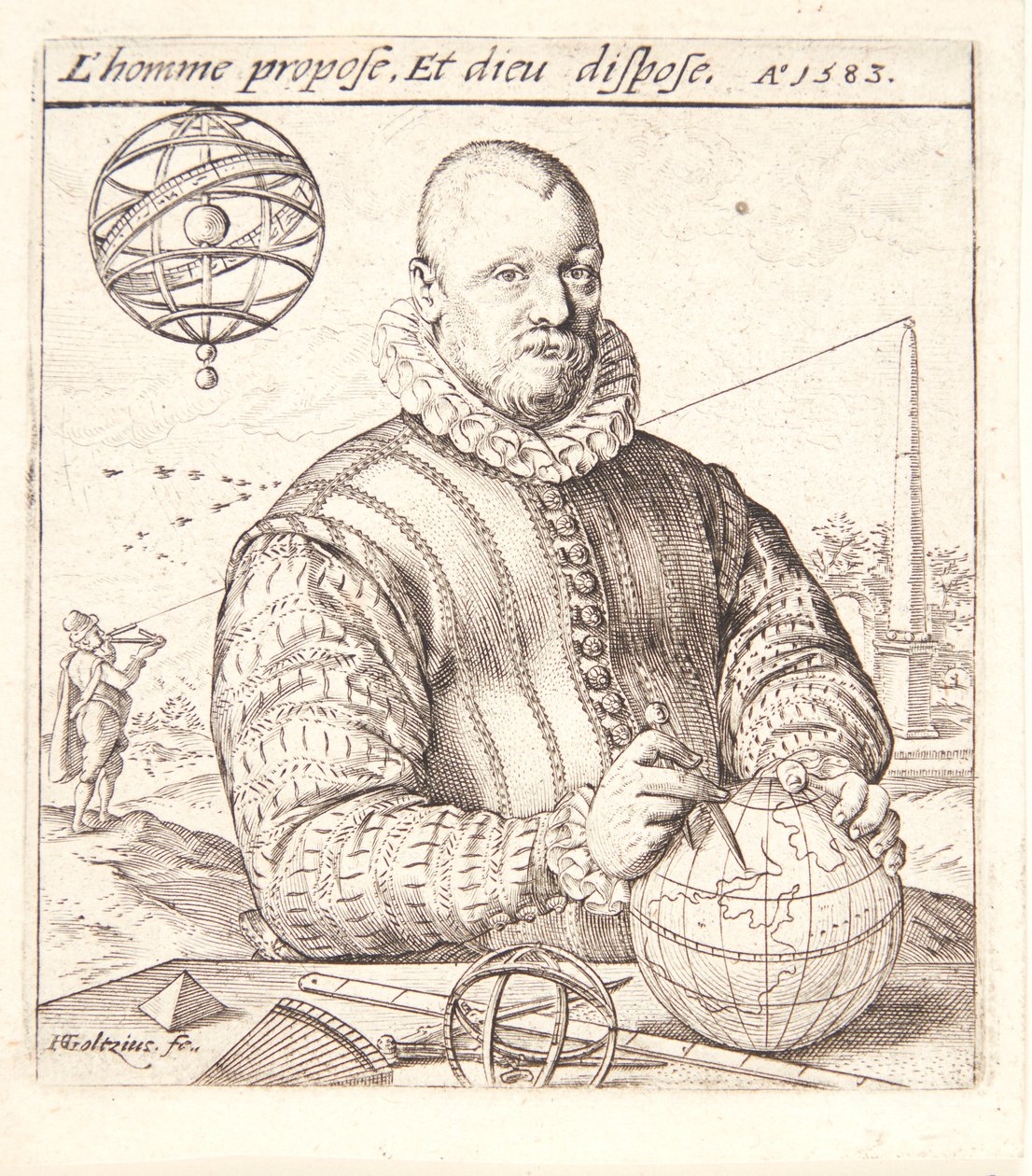 Nicolaus Petri van Deventer de Hendrick Goltzius