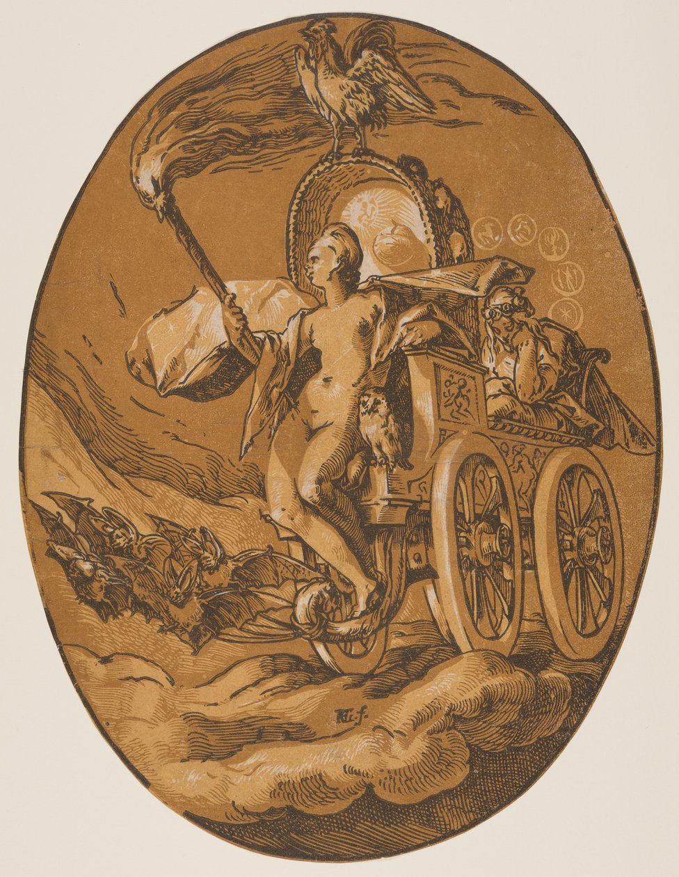 Nox, de The Deities de Hendrick Goltzius