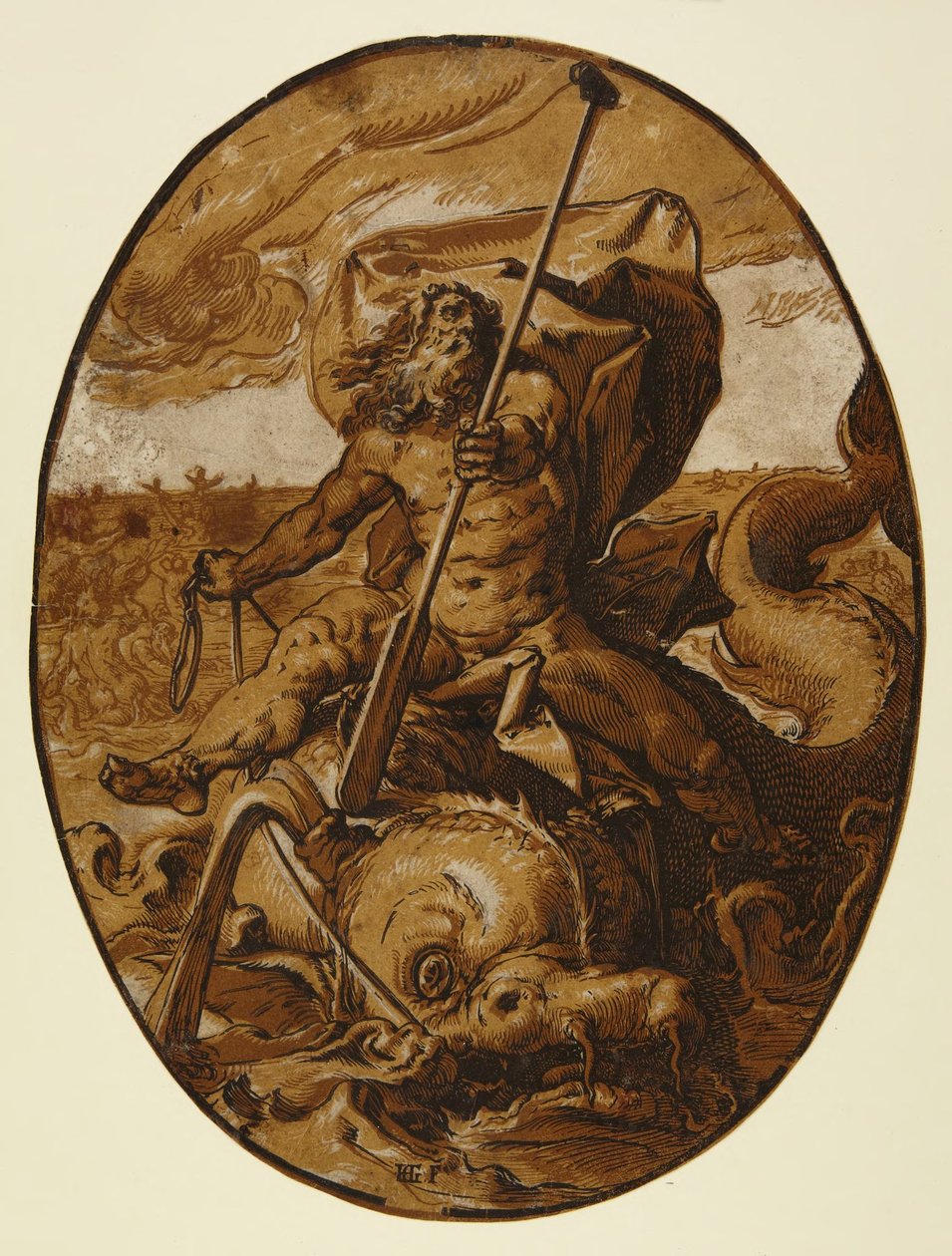 Oceano de Hendrick Goltzius