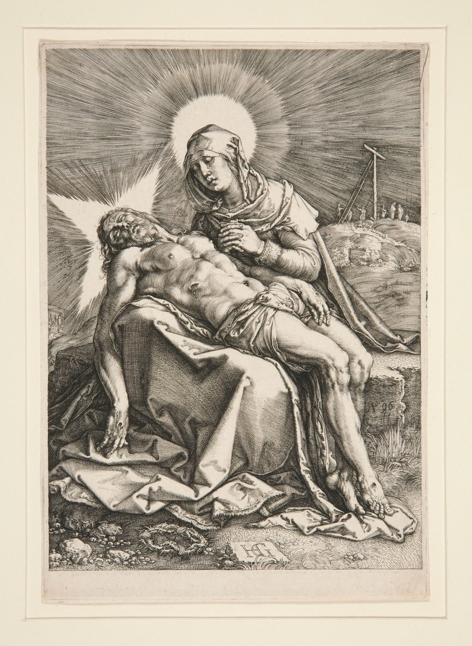 Piedade de Hendrick Goltzius