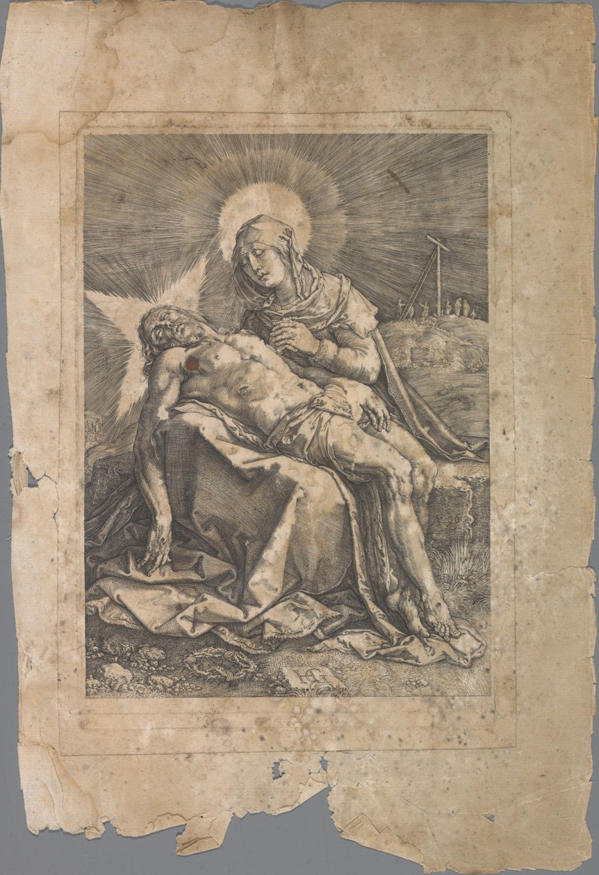 Pietá de Hendrick Goltzius
