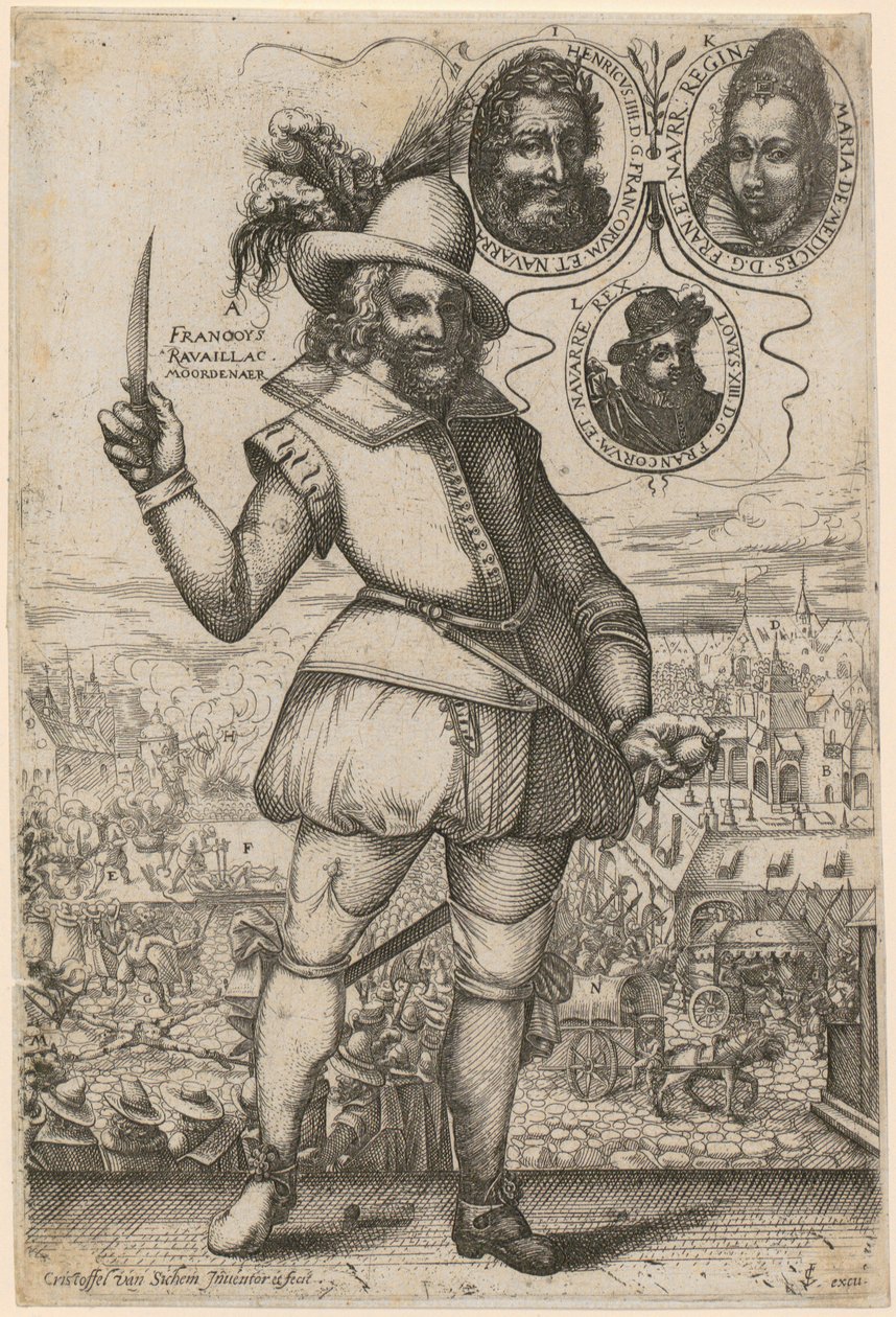Plutão, estampa 3 da série «Oito divindades antigas» de Hendrick Goltzius