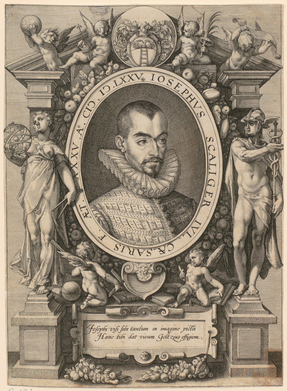 Retrato de Josephus Justus Scaliger de Hendrick Goltzius