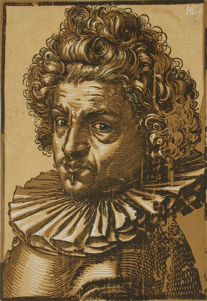 Retrato de Gillis van Breen de Hendrick Goltzius