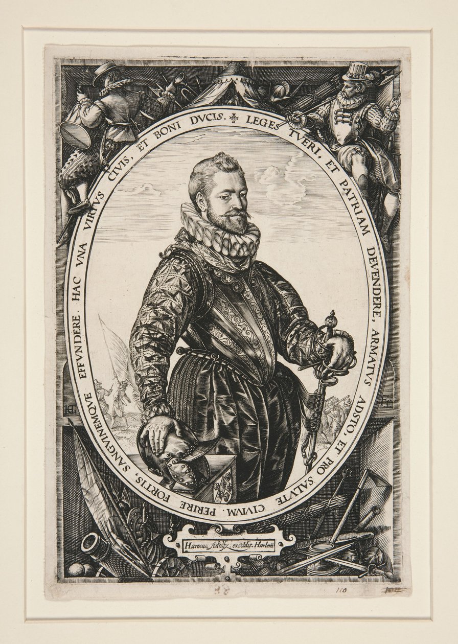 Retrato de Jacques de la Faille de Hendrick Goltzius