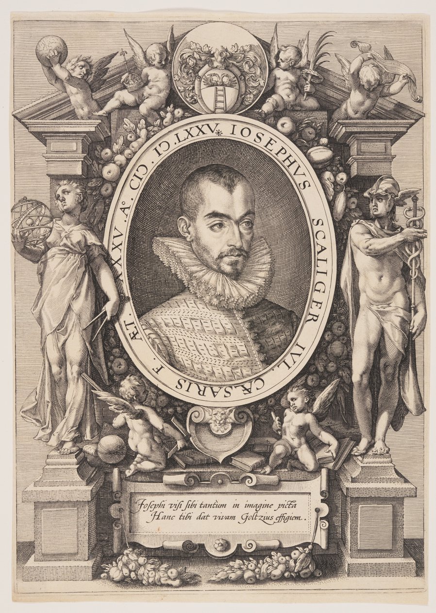 Retrato de Josephus Justus Scaliger de Hendrick Goltzius