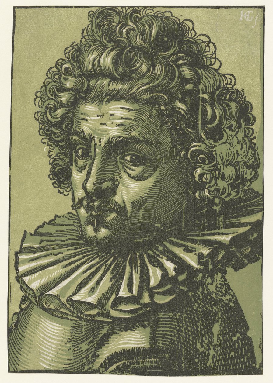 Retrato de Gillis van Breen de Hendrick Goltzius