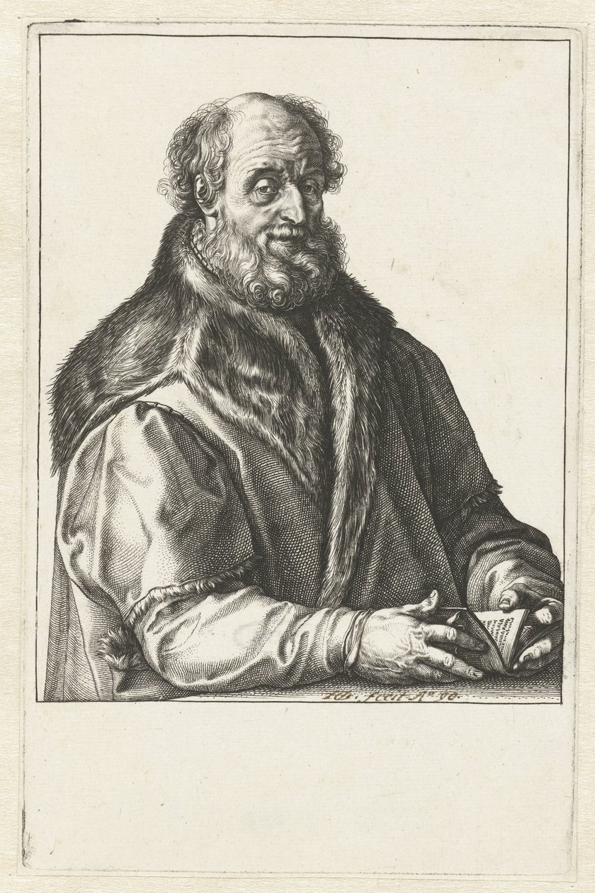 Retrato de Jan van Suren de Hendrick Goltzius