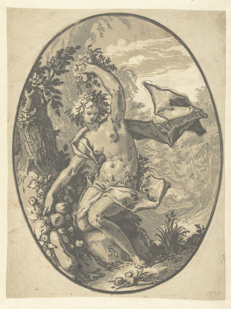 Proserpina
Deuses e deusas (título da série) de Hendrick Goltzius