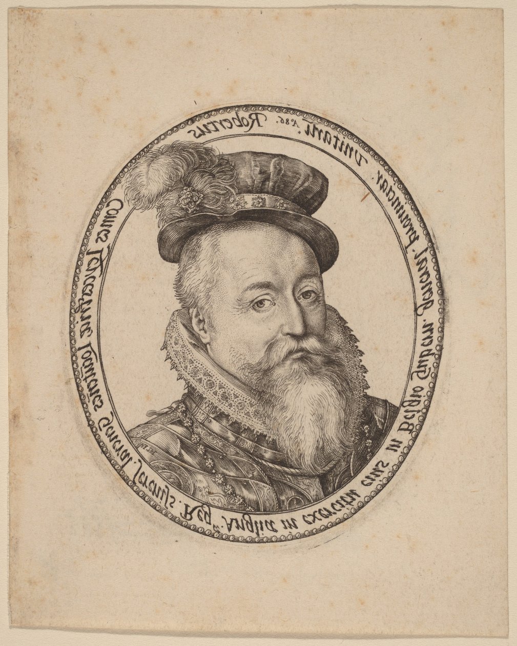 Robert Dudley, conde de Leicester de Hendrick Goltzius