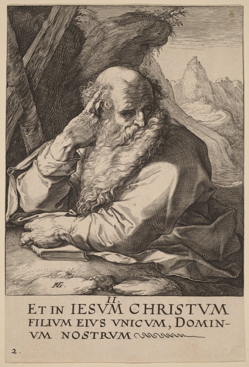 São André de Hendrick Goltzius