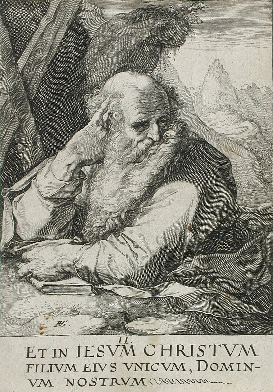 Santo André de Hendrick Goltzius