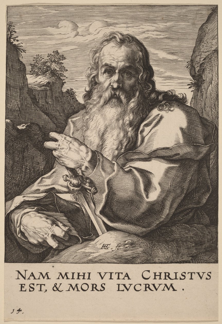 São Paulo de Hendrick Goltzius