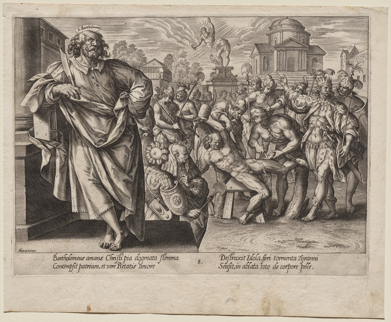 São Bartolomeu de Hendrick Goltzius