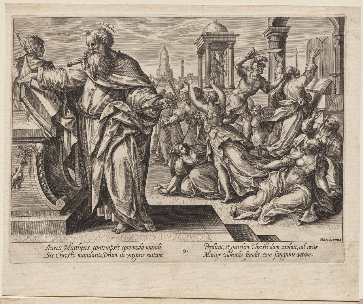 São Mateus de Hendrick Goltzius