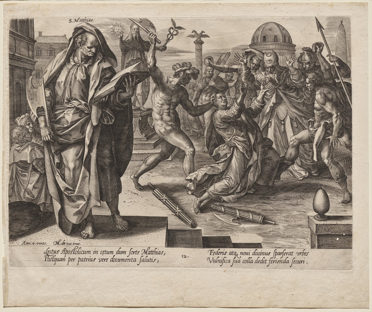 São Matias de Hendrick Goltzius