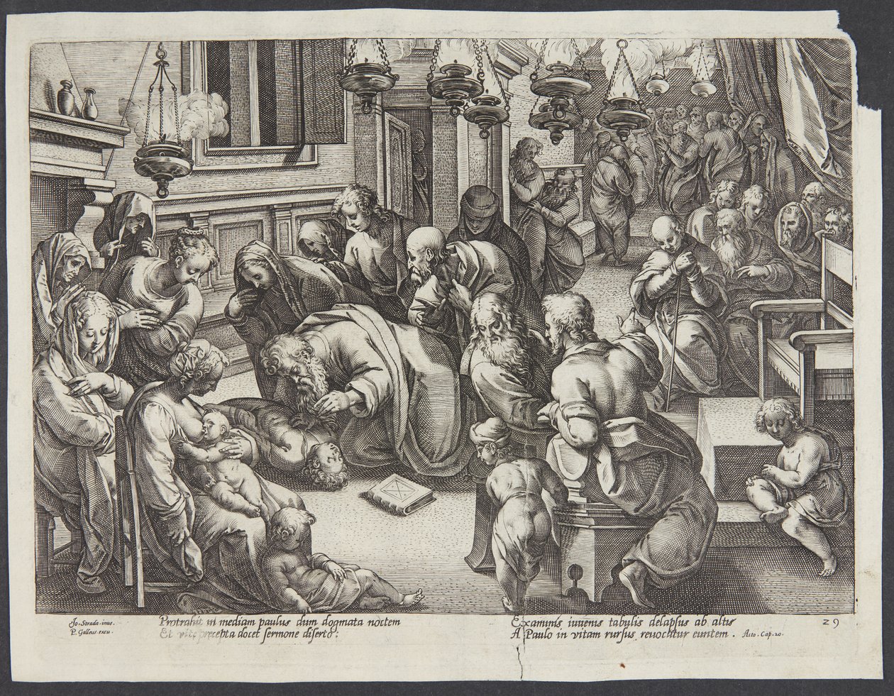 São Paulo levantou Êutico de Hendrick Goltzius