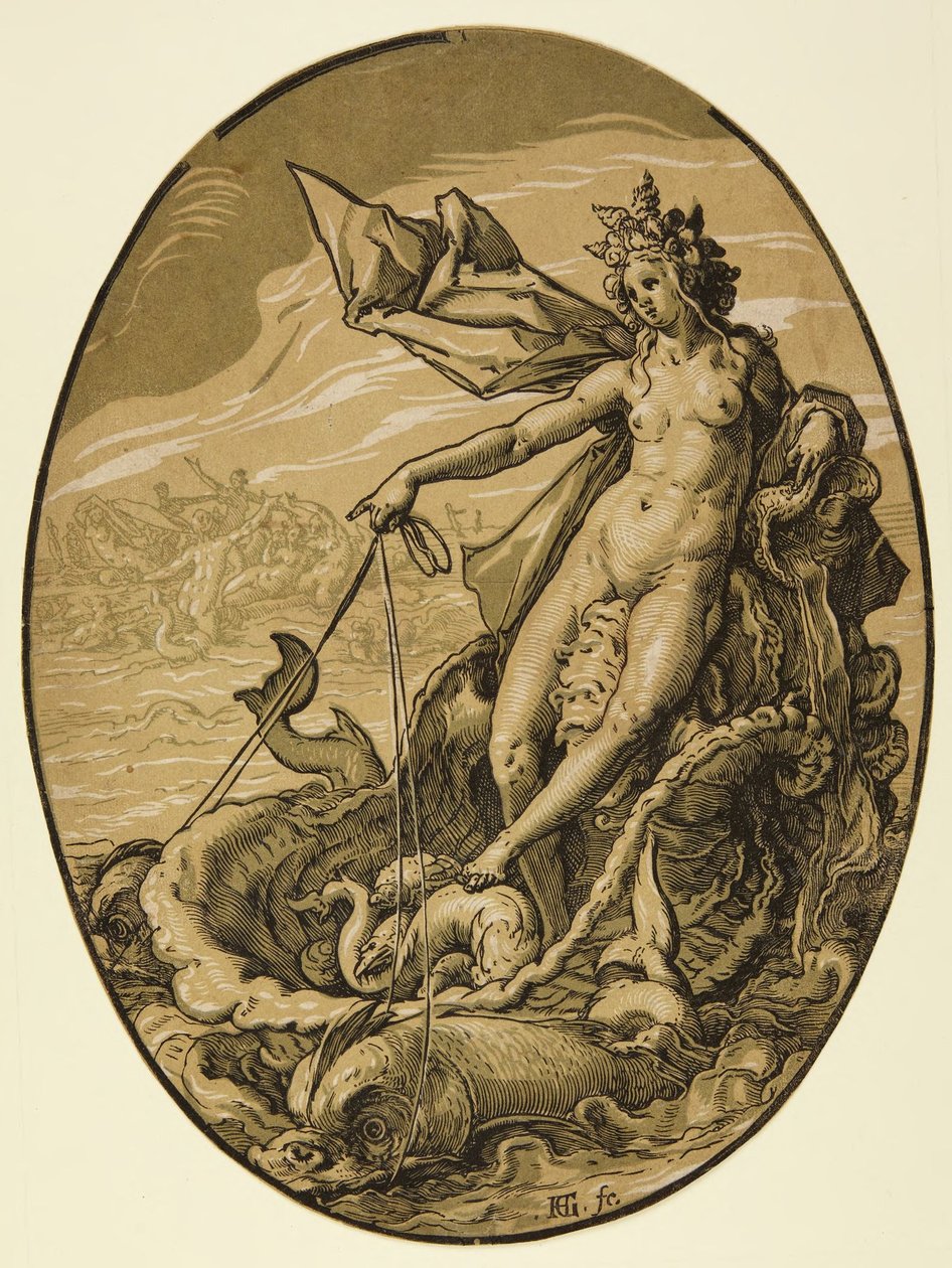 Tétis de Hendrick Goltzius