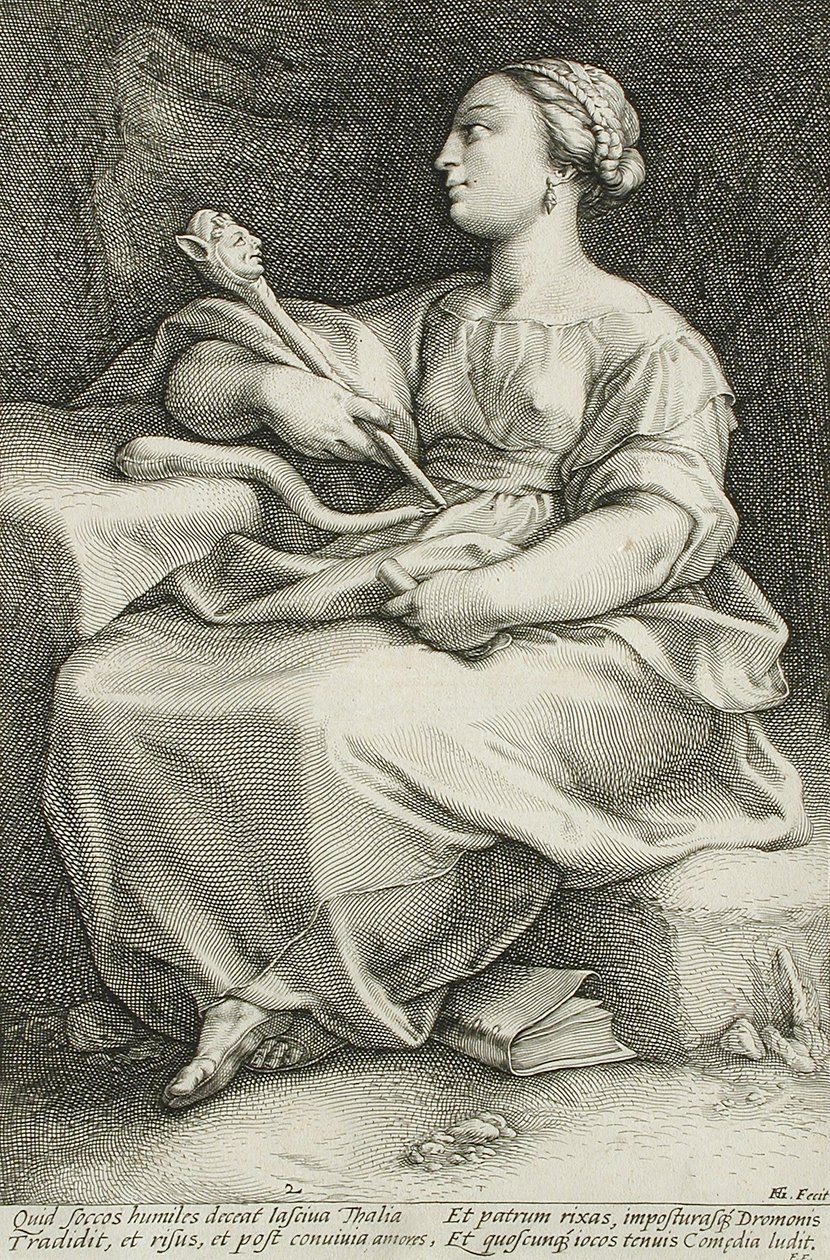 Thalia de Hendrick Goltzius