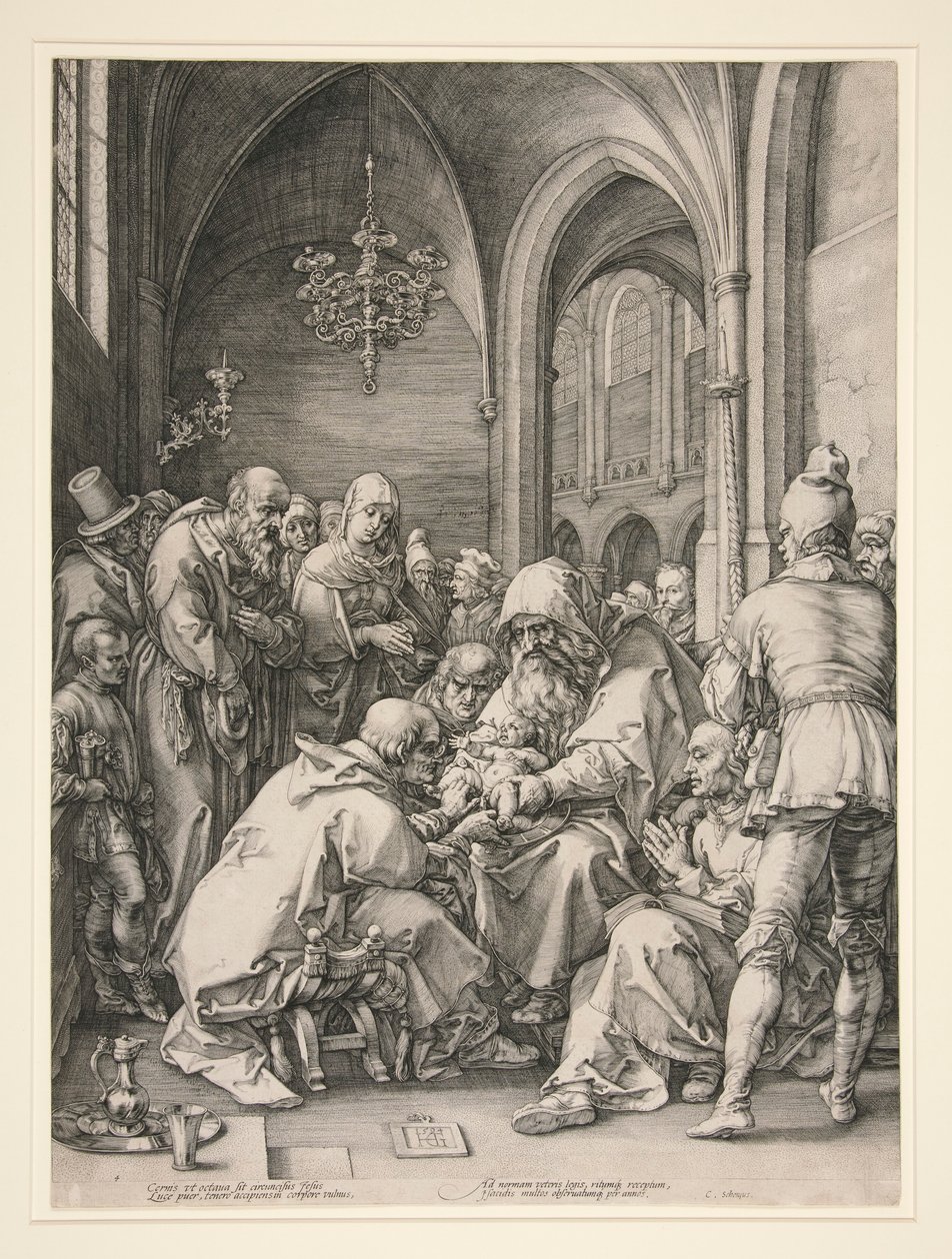 A circuncisão de Hendrick Goltzius