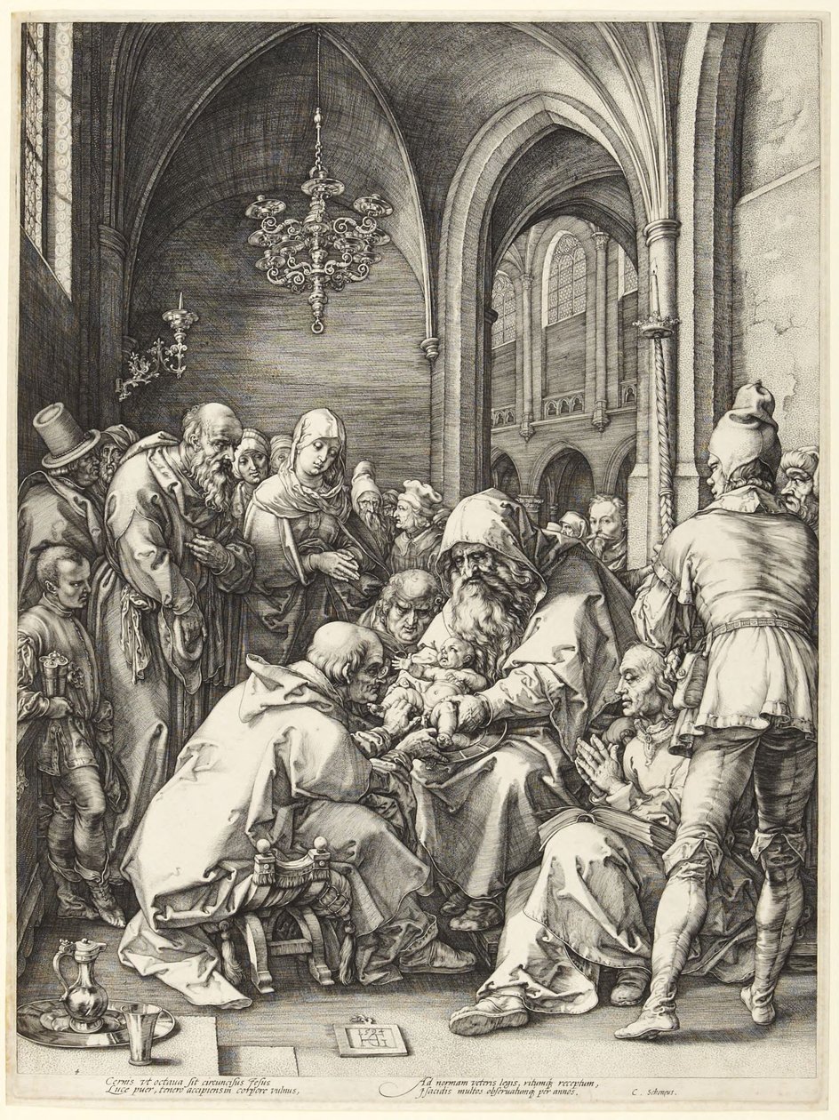 A circuncisão de Hendrick Goltzius