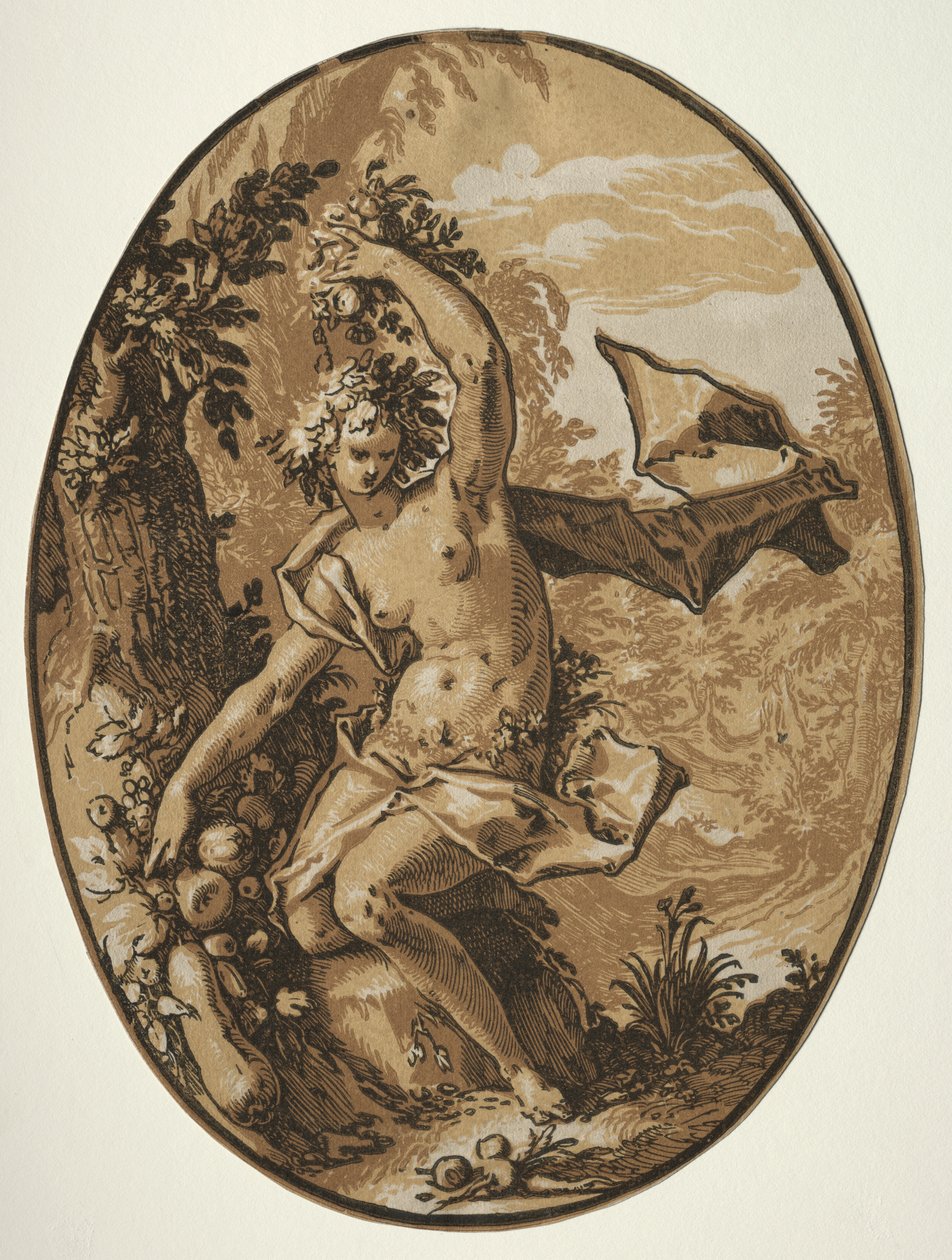 As Divindades: Prosérpina de Hendrick Goltzius