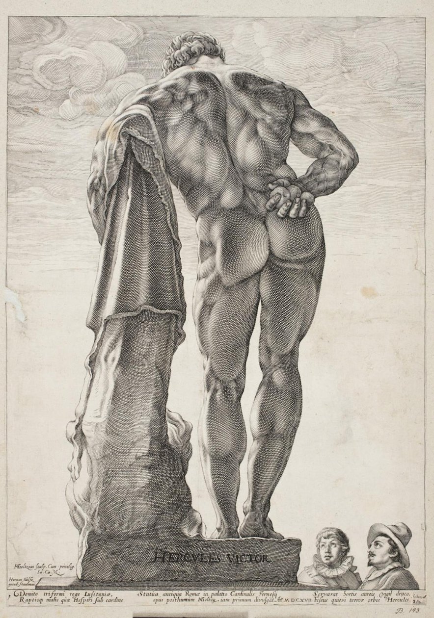 O Hércules Farnese de Hendrick Goltzius