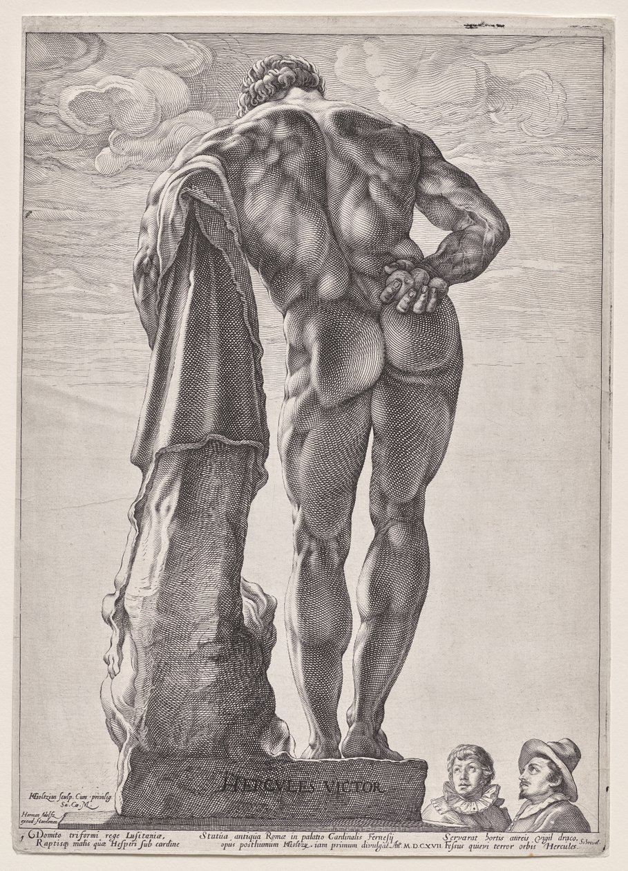 O Hércules de Farnese de Hendrick Goltzius