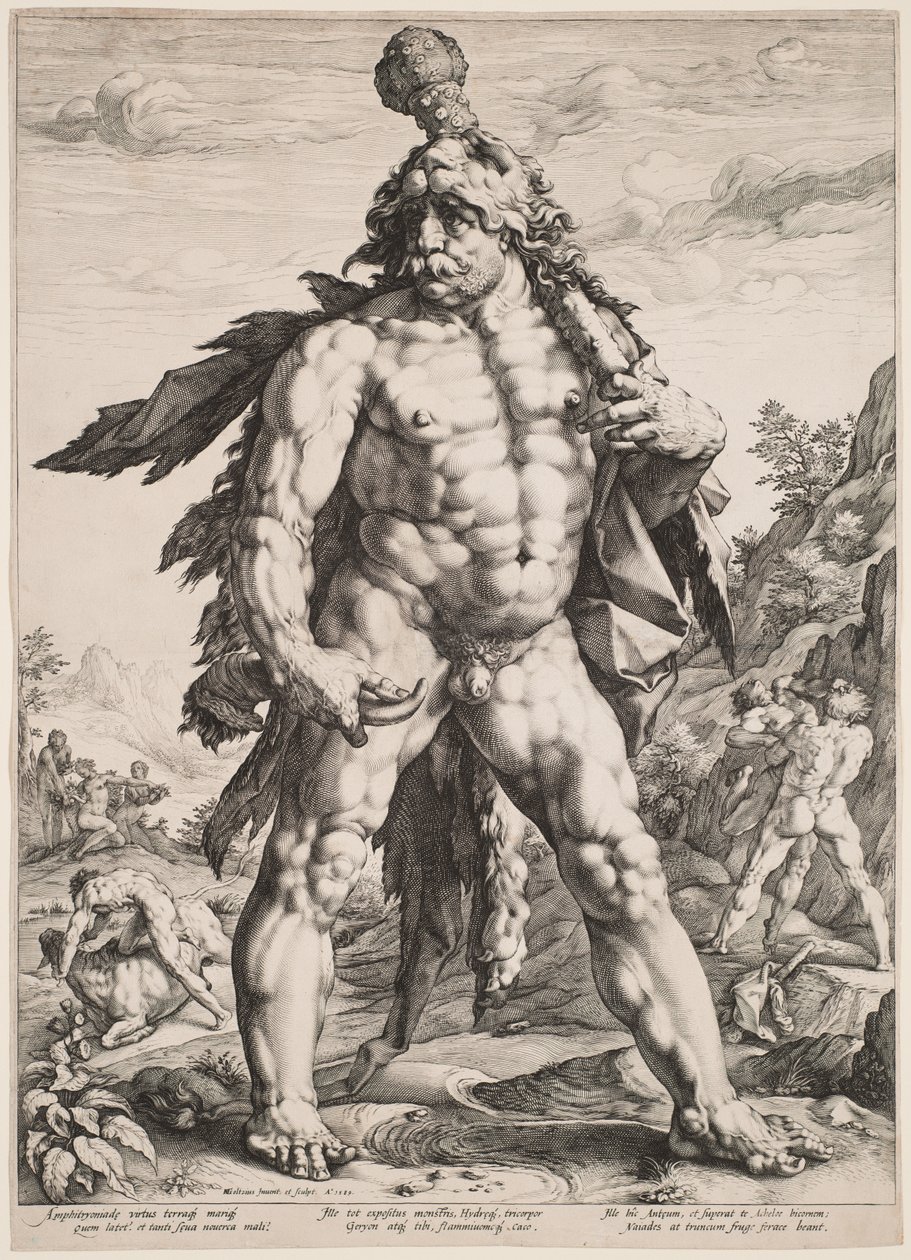 O Grande Hércules de Hendrick Goltzius